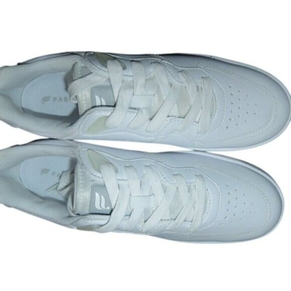 Fabletics White Wilshire Lifestyle Low Top Lace Up Sneaker size 10 - Picture 4 of 10